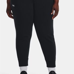 New Women’s  Under Armour UA Rival Fleece Jogger 3x